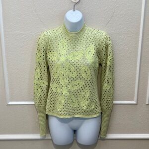 LeLis Collection Crochet Sweater size Medium